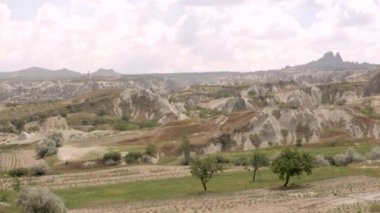 Cappadocs doğanın panoraması