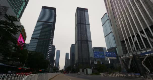 Shenzhen city China time lapse — Stock Video