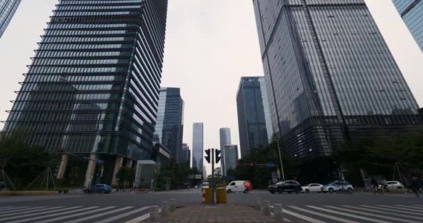 Shenzhen city China time lapse — Stock Video