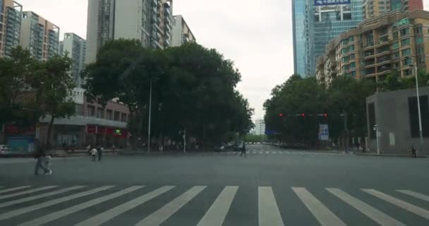 Shenzhen zaman atlamalı trafik — Stok video