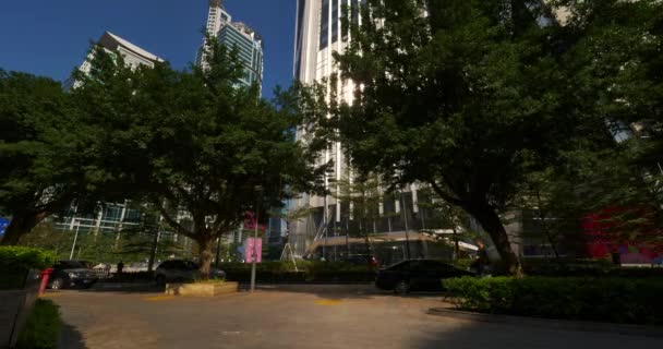 Άνθρωποι Στο Δρόμο Της Κίνας Shenzhen Timelapse — Αρχείο Βίντεο