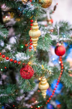 Güzel dekore edilmiş Noel odası