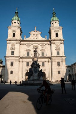 Salzburger Dom, kubbe salzburg, Salzburg, eski şehir, büyük bir kilise denilen