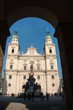 Salzburger Dom, kubbe salzburg, Salzburg, eski şehir, büyük bir kilise denilen