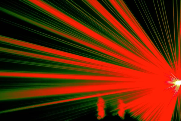 kırmızı lazer ışınları bir disko, lazer gösterisi