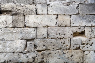 Eski duvar duvar parçası. Doku