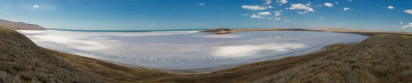 Salt lake with rose water, which is near the sea