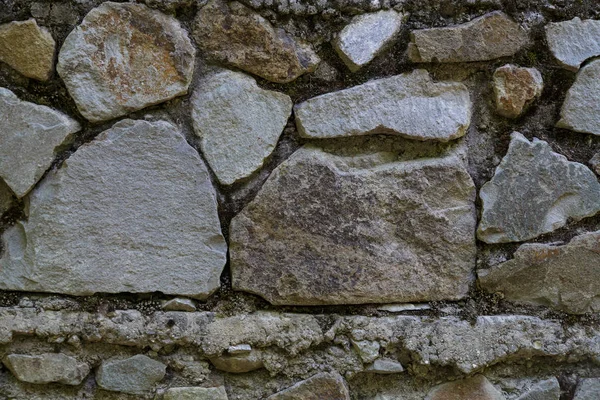 Текстура Фрагмент стіни з каменю Горизонтальна — стокове фото