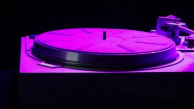Pikap disko ışığı vinil kayıtlar için