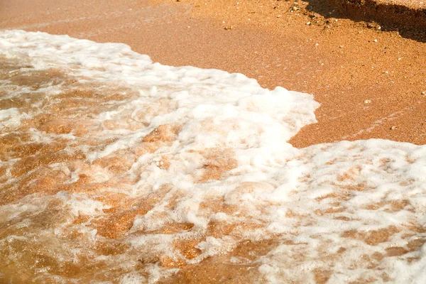 Stormy sea wave with no foam Horizontal — Stock Photo, Image