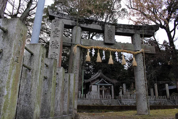 内野老松神社 福岡県飯塚市の日本します それは全然観光地ではない穏やか 2018 月撮影 — ストック写真