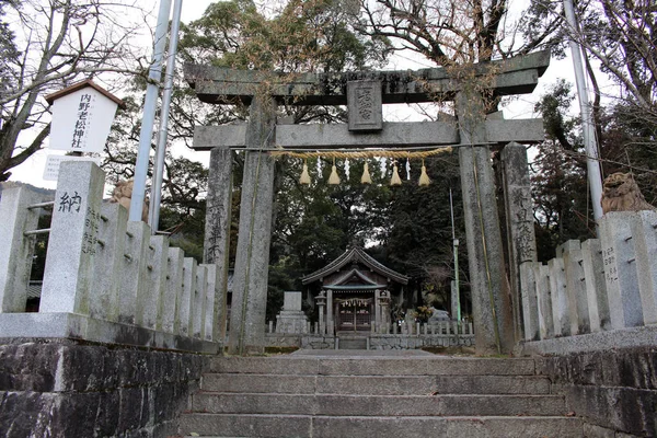 Μετάφραση Uchino Oimatsu Ιερό Στο Ιιζούκα Φουκουόκα Ιαπωνία Τόσο Γαλήνια — Φωτογραφία Αρχείου