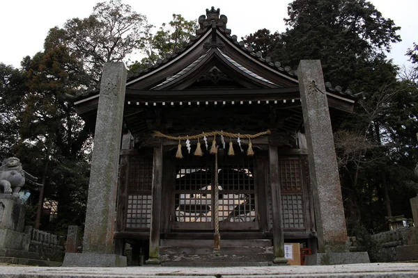 Переклад Uchino Oimatsu Shrine Iizuka Фукуока Японія Настільки Безтурботним Туристичних — стокове фото