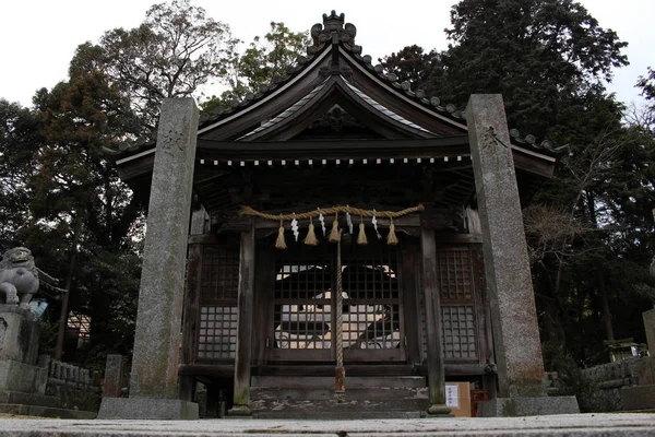 Traducción Uchino Oimatsu Shrine Iizuka Fukuoka Japón Tan Sereno Como —  Fotos de Stock