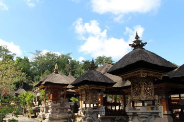Departmanımız Pura Tirta Empul su Tapınağı karmaşık. Bali, Temmuz 2018 alınan
