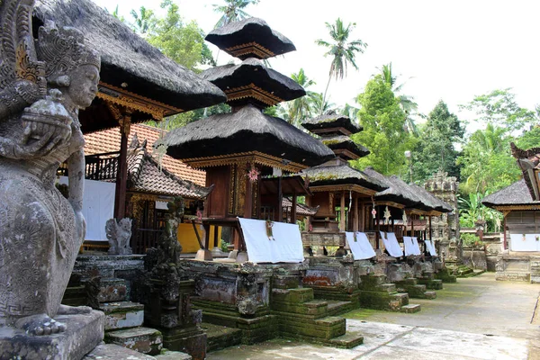 Rond Één Van Mooiste Balinese Hindoe Tempels Pura Kehen Rijk — Stockfoto