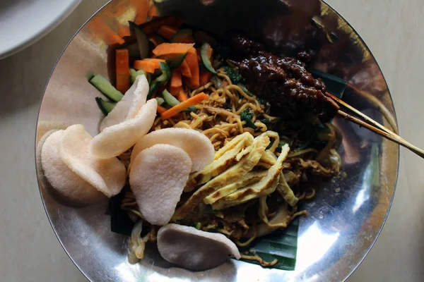 Mie Goreng Inną Potrawą Narodową Indonezyjski Prawdopodobnie Malezji Singapuru Bruinean — Zdjęcie stockowe