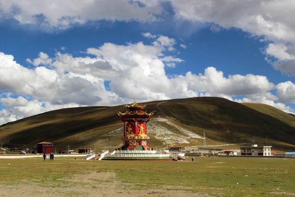 Den Yarchen Gar Yaqen Orgyan Tempel Amdo Tibet China Aufgenommen — Stockfoto