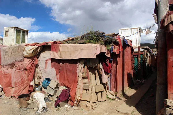 Autour Yarchen Gar Yaqen Orgyan Temple Amdo Tibet Chine Prise — Photo