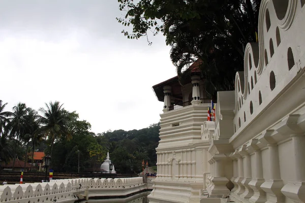 Arsitektur Kuil Gigi Suci Kandy Diambil Sri Lanka Agustus 2018 — Stok Foto