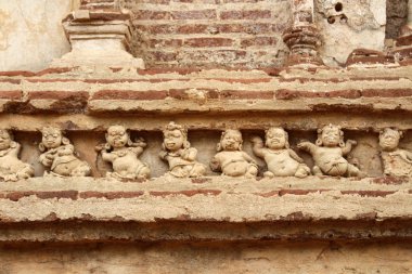Thivanka görüntü evin etrafında Polonnaruwa antik kent. Sri Lanka'da Ağustos 2018 alınan.