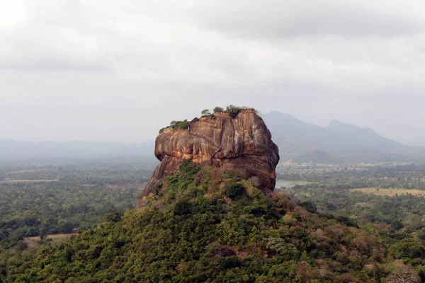 The mighty Sigiriya - The Lion Rock-, as seen from Pidurangala Rock. Taken in Sri Lanka, August 2018.