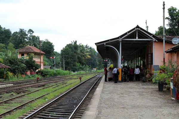 Terjemahan Sekitar Stasiun Kereta Peradeniya Lama 1867 Dalam Perjalanan Ella — Stok Foto