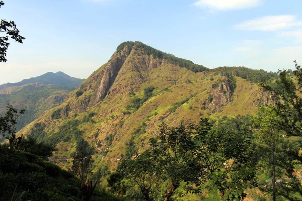 Vista Ella Rock Little Adam Peak Ella Tomado Sri Lanka — Fotografia de Stock