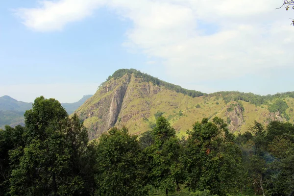 Vista Ella Rock Little Adam Peak Ella Tomado Sri Lanka — Fotografia de Stock