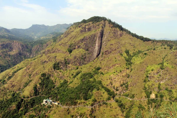 Vista Ella Rock Little Adam Peak Ella Tomado Sri Lanka — Fotografia de Stock