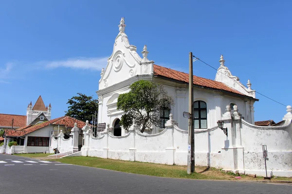 Грут Керк Голландская Реформатская Церковь Форте Галле Снято Шри Ланке — стоковое фото