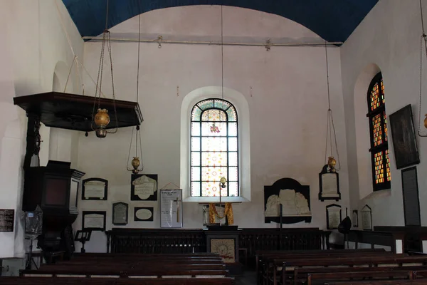 Groote Kerk Iglesia Reformada Holandesa Dentro Del Fuerte Galle Tomado — Foto de Stock