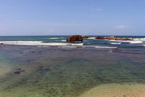 Mare Galle Visto Galle Fort Preso Sri Lanka Agosto 2018 — Foto Stock