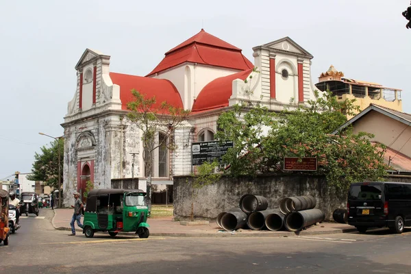 Traducción Iglesia Reformada Holandesa Wolvendaal Street Colombo Tomado Sri Lanka — Foto de Stock