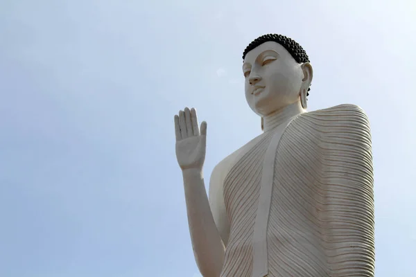 Statua Buddha Gokanna Rajamaha Viharaya Intorno Fort Frederick Trincomalee Preso — Foto Stock
