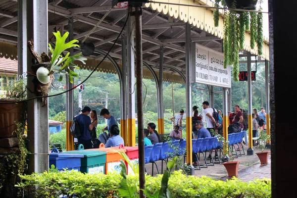 Translation Old Peradeniya Train Station 1867 Way Ella Kandy Taken — Stock Photo, Image