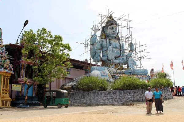 Templo Hindú Koneswaram Kovil Alrededor Fort Frederick Trincomalee Tomado Sri —  Fotos de Stock