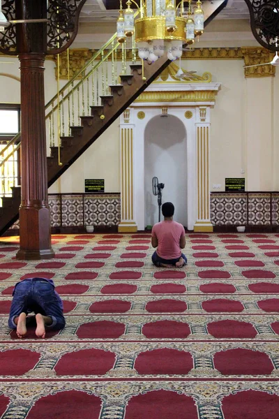 Prayer Room Red Mosque Jami Alfar Colombo Taken Sri Lanka — Stock Photo, Image