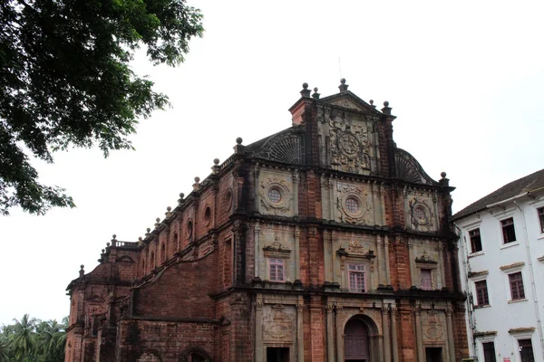 Basílica Bom Jesús Del Viejo Goa Goa Velha Que Alberga — Foto de Stock