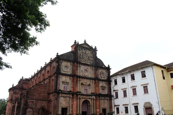 Bazilika Bom Ježíšovu Old Goa Goa Velha Bydlení Tělo Francis — Stock fotografie