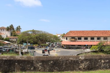 Galle kale durumlar tesisin içinde. Sri Lanka'da Ağustos 2018 alınan.