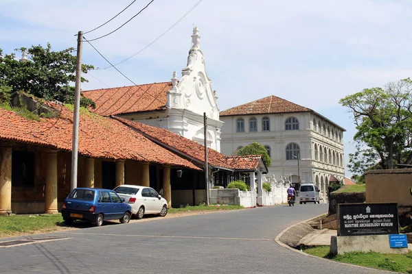 Traducción Groote Kerk Iglesia Reformada Holandesa Dentro Del Fuerte Galle — Foto de Stock