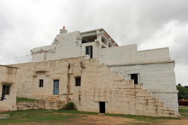 Vit Ashram Över Den Största Hampi Anegundi Tagit Indien Augusti — Stockfoto