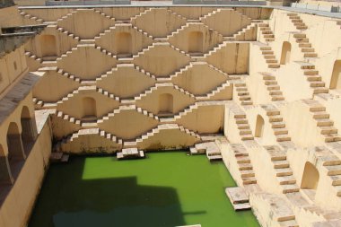 The unique architecture of a stepwell called 