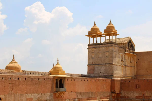 Detail Amer Amber Fort Jaipur One Six Hill Forts Rajasthan — Stock Photo, Image