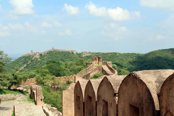 Alrededor Del Fuerte Jaigarh Muy Lejos Del Famoso Amer Fuerte — Foto de Stock