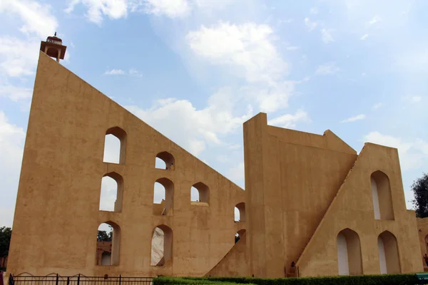 Jantar Mantar Observatory Jaipur Consists Architectural Astronomical Instruments Taken India — Stock Photo, Image