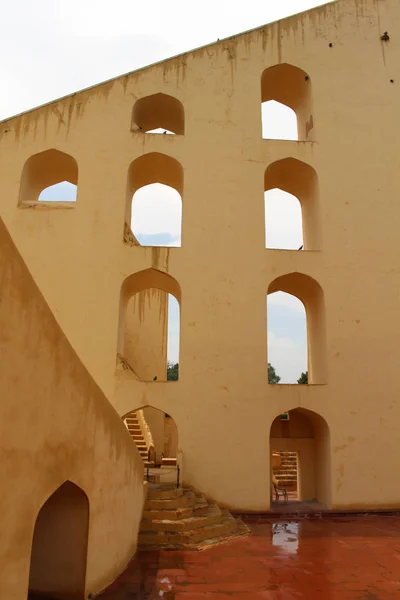 Jantar Mantar Observatory Jaipur Has Some Architectural Astronomical Instruments Taken — Stock Photo, Image