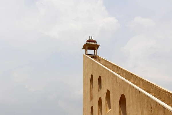 Jantar Mantar Observatorio Jaipur Consta Instrumentos Astronómicos Arquitectónicos Tomado India — Foto de Stock