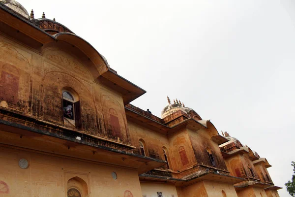 Είσοδος Του Nahargarh Φρουρίου Στο Λόφο Στη Τζαϊπούρ Λαμβάνονται Την — Φωτογραφία Αρχείου